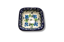 604 Bunzlau vierkant schaaltje 8 x 8 cm 1419X 604 Kleine vierkante schaaltjes 8 x 8 cm